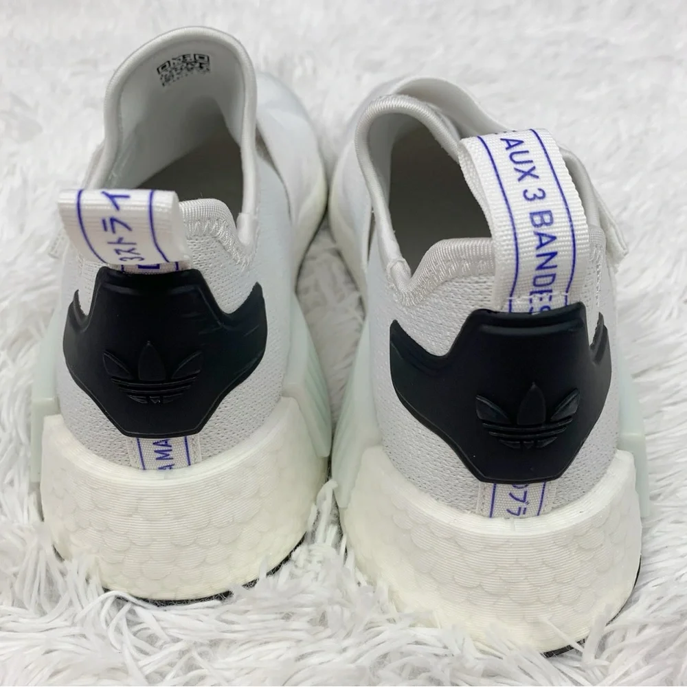 adidas women Originals NMD_R1 Strap cloud White Lucid Blue Core‎ Black shoes